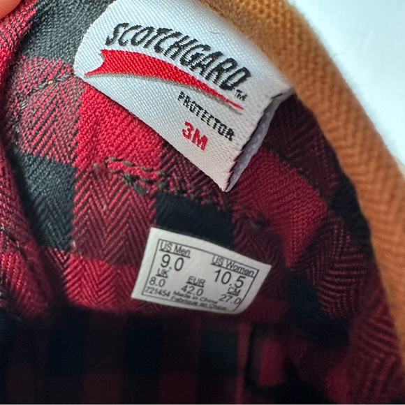 Vans High Top Ginham shoes size M9.0 W10.5 - Picture 4 of 12